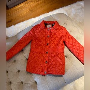 Girls Next, red quilted jacket size 11-12